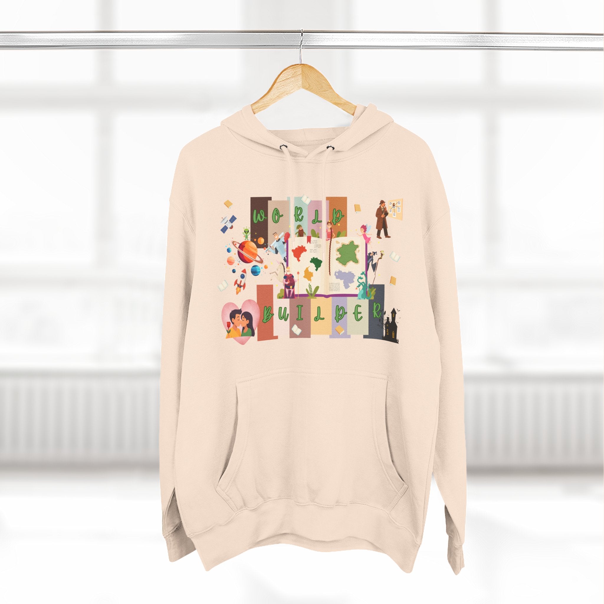 Writer Hoodie — World Builder Design Pullover