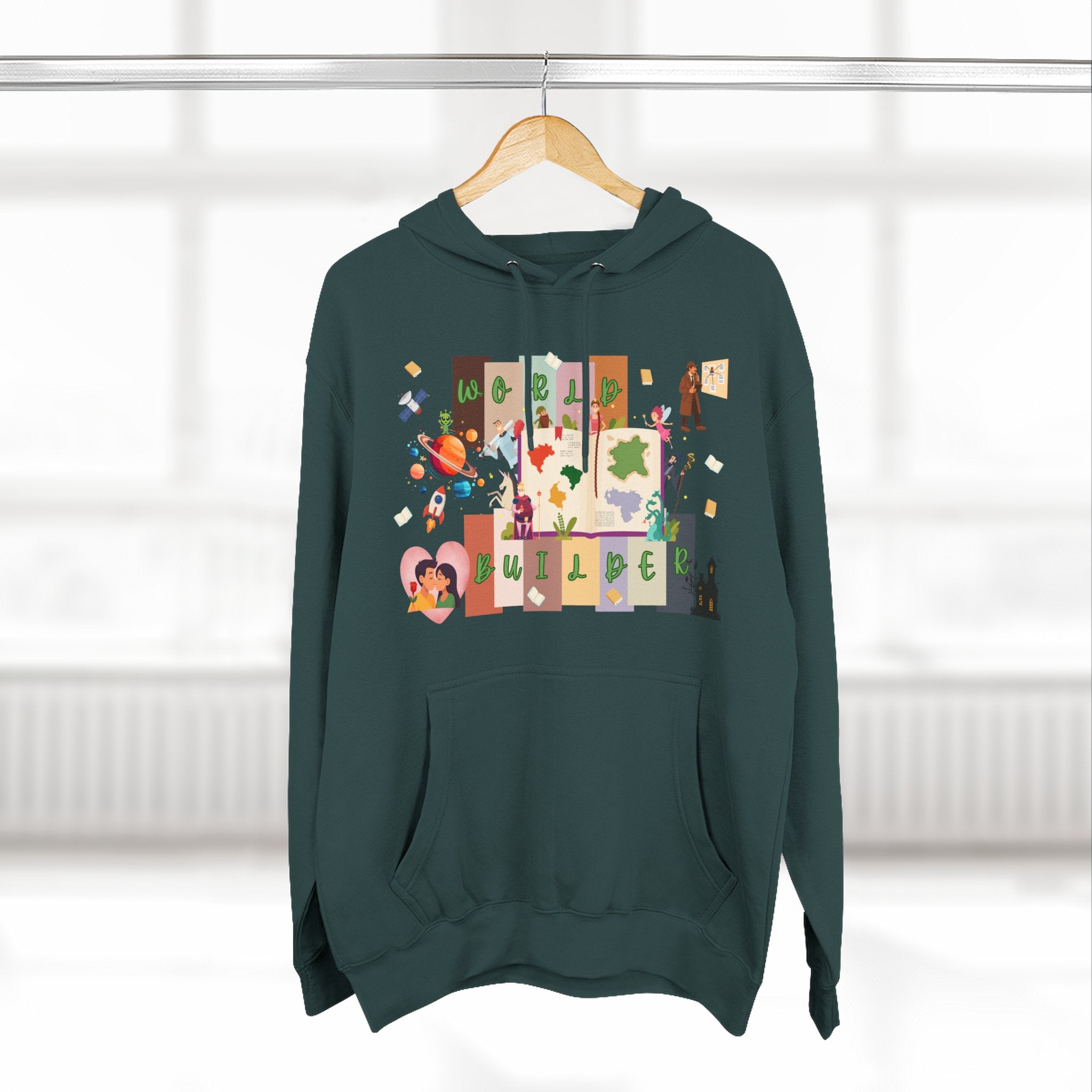 Writer Hoodie — World Builder Design Pullover