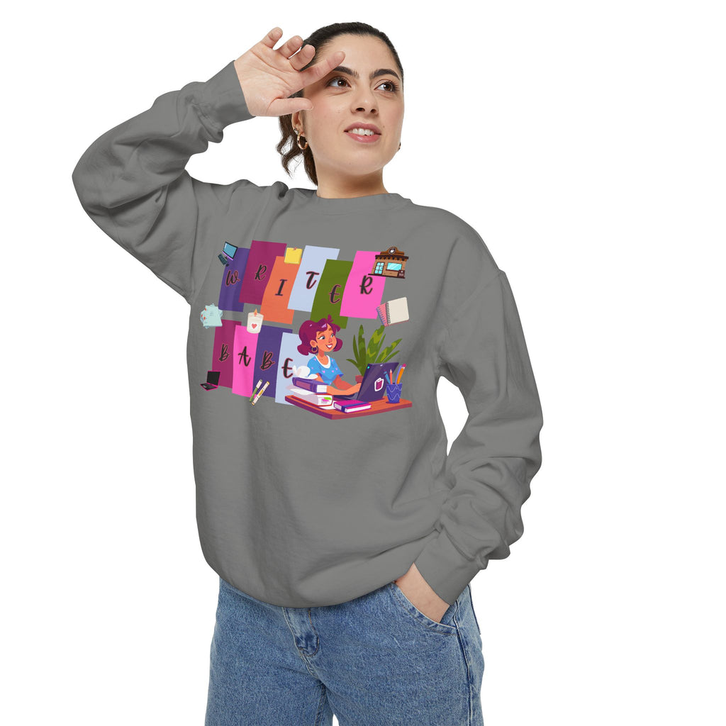 Writer Babe Crewneck Sweatshirt
