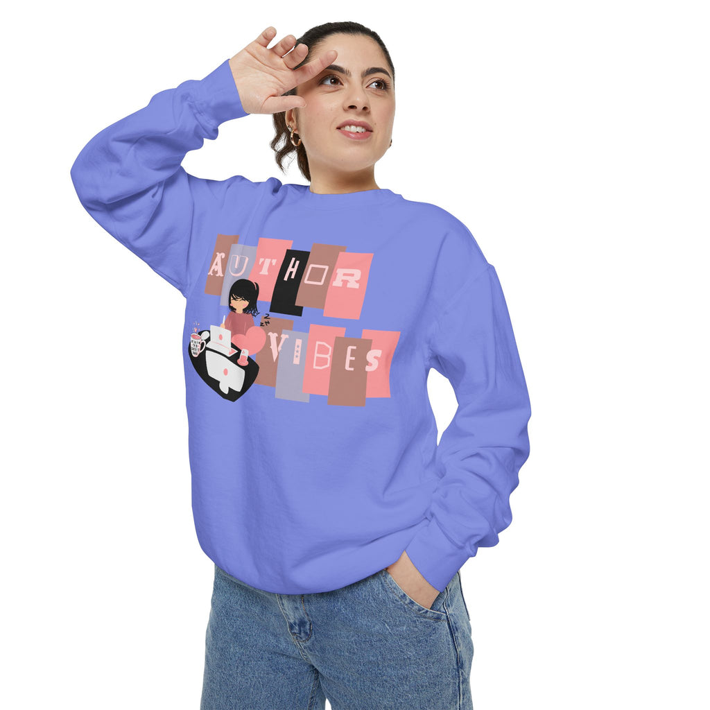 Author Vibes Sweatshirt — Cozy Writer Crewneck