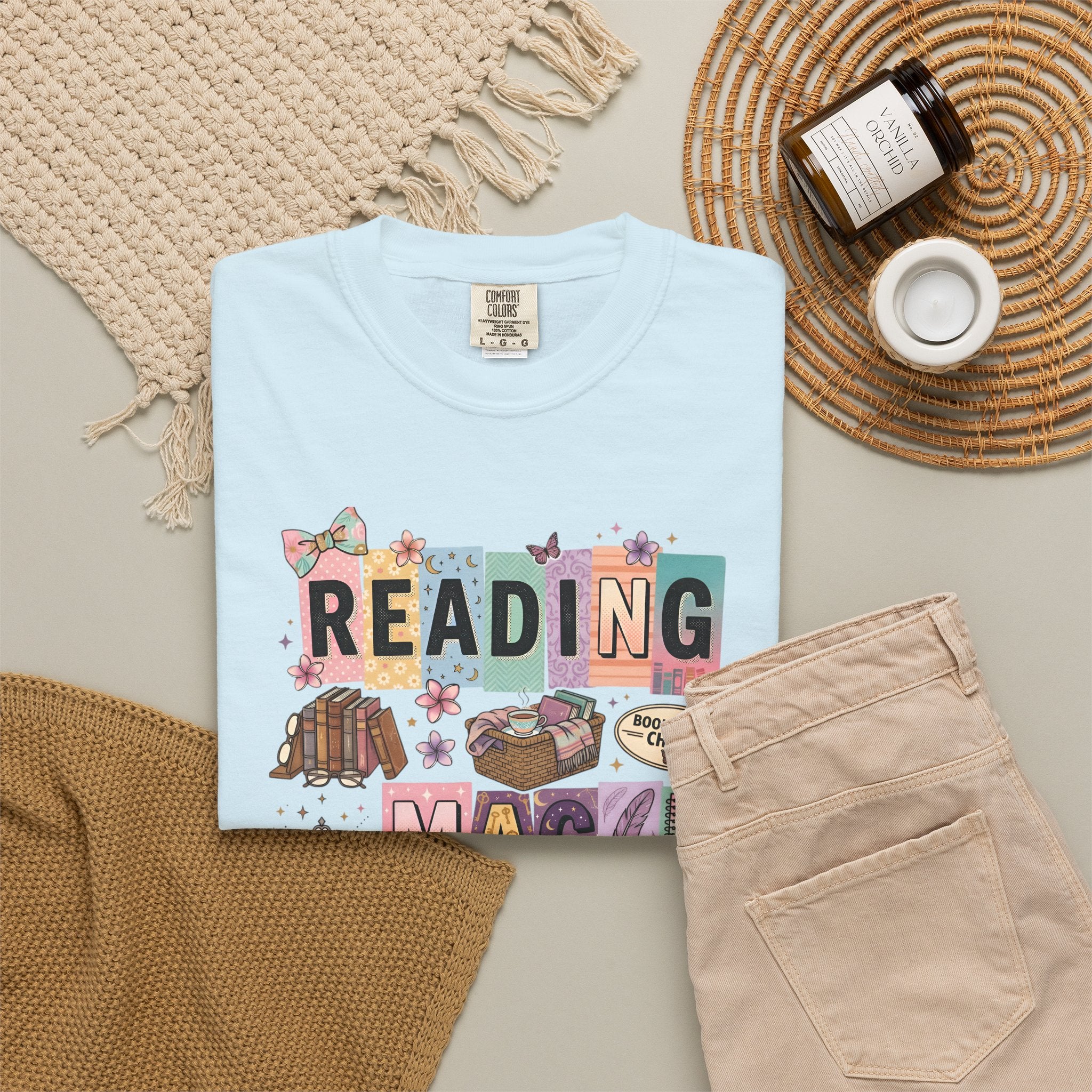 Reading Magic T-Shirt – Cute Book Lover Graphic Tee
