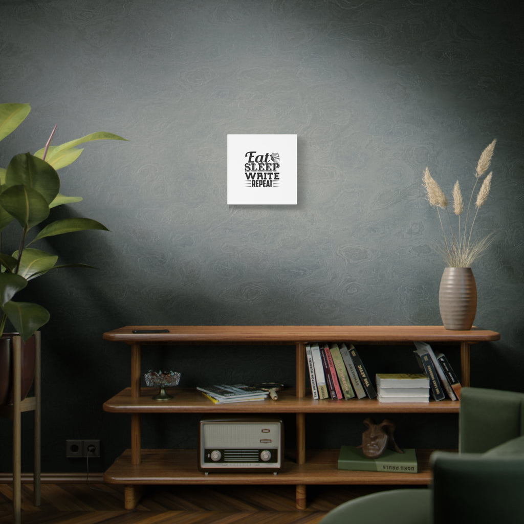Eat Sleep Write Repeat Canvas