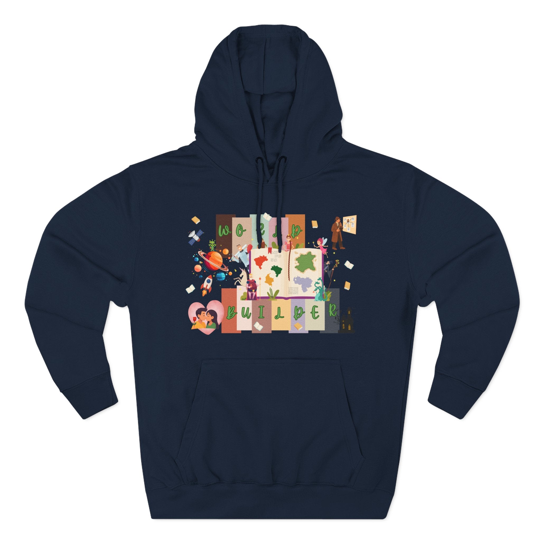 Writer Hoodie — World Builder Design Pullover