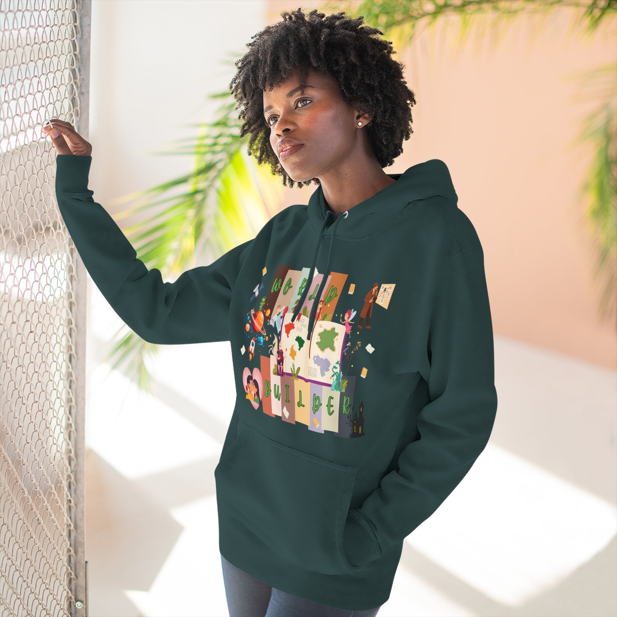 Writer Hoodie — World Builder Design Pullover