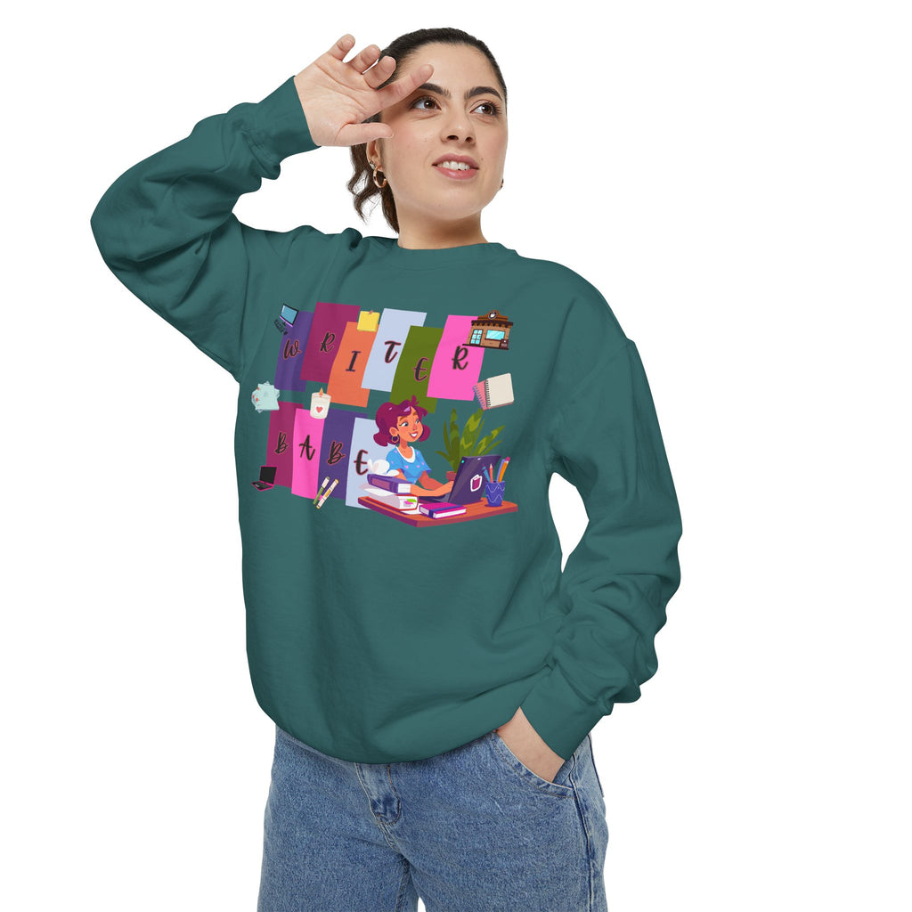 Writer Babe Crewneck Sweatshirt