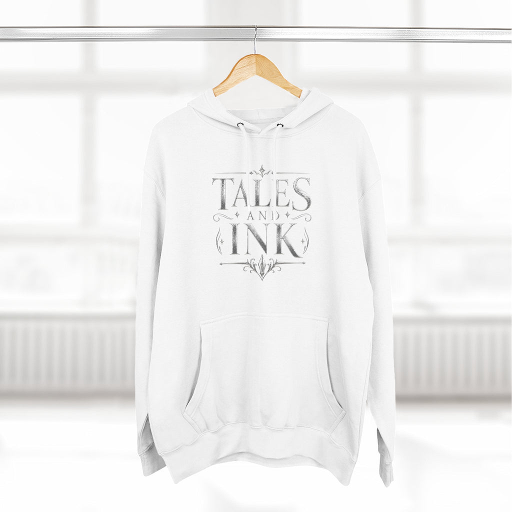 Tales & Ink Signature Hoodie — ‘For the Readers, Writers, Dreamers, Thinkers’ Cozy Fleece Pullover