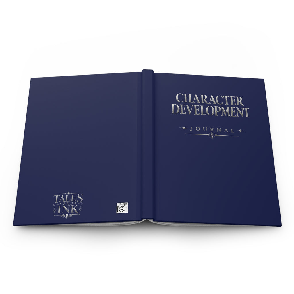 Character Notes Hardcover Journal — RPG & Writing Notebook
