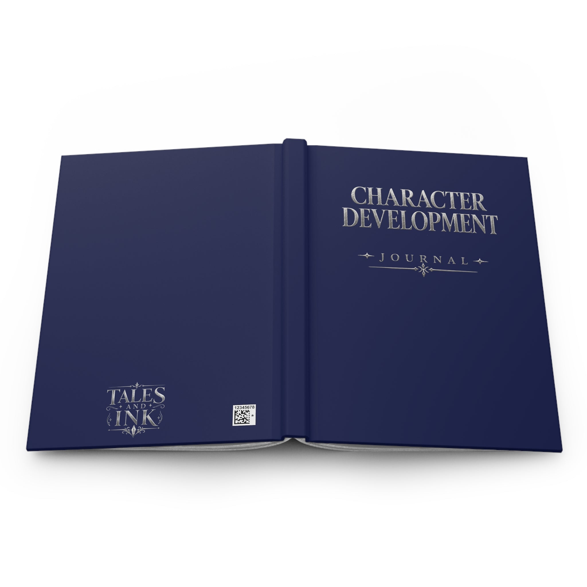 Character Notes Hardcover Journal — RPG & Writing Notebook