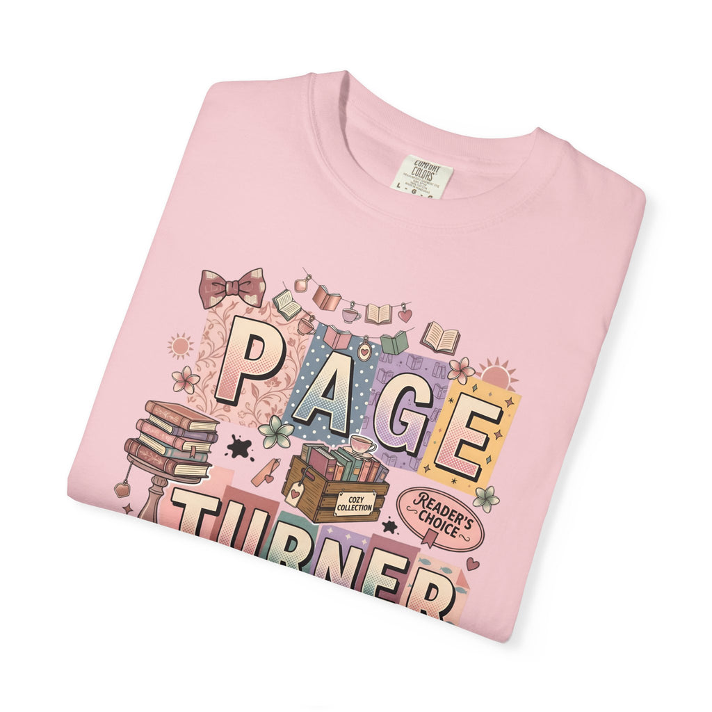 Page Turner T-Shirt — Cute Book Lover Graphic Tee