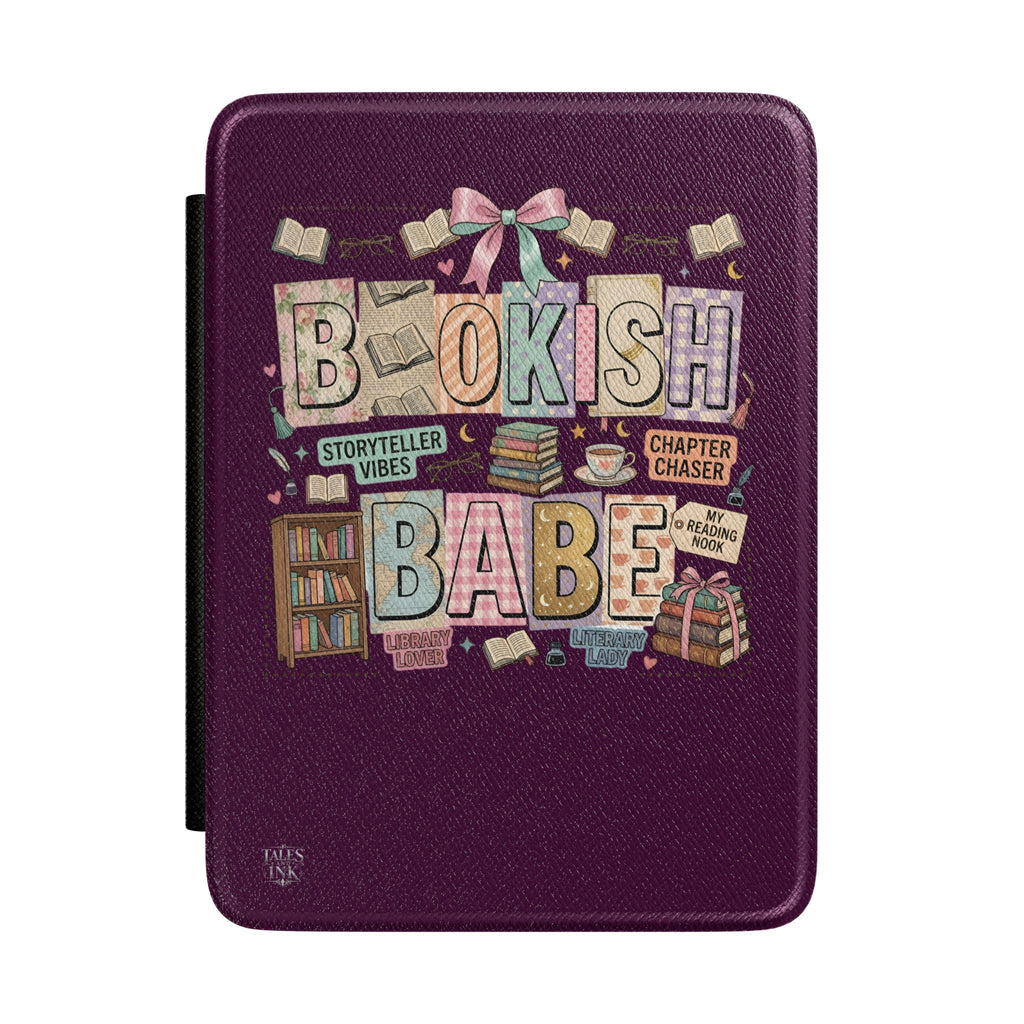 Bookish Babe Kindle Case — Cute Reader Gifts, 'Storyteller Vibes' E-Reader Cover
