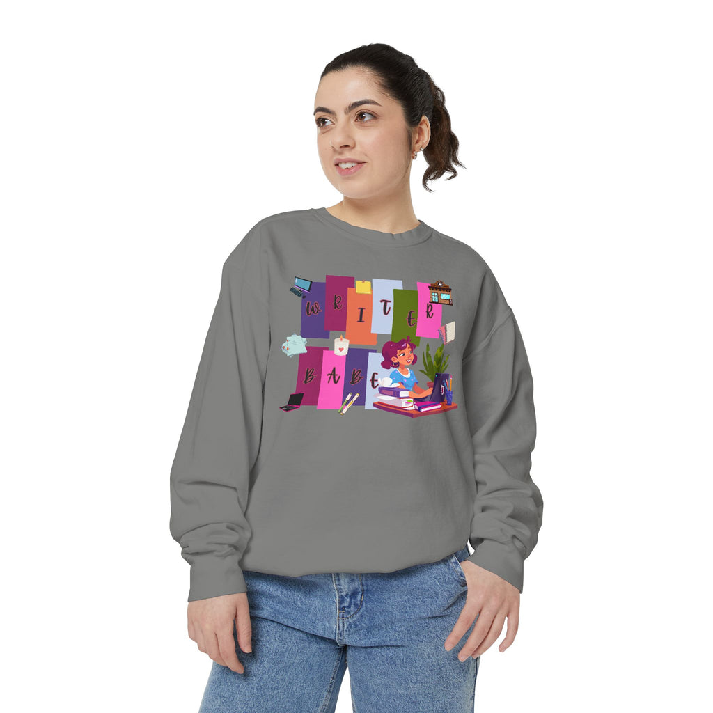 Writer Babe Crewneck Sweatshirt