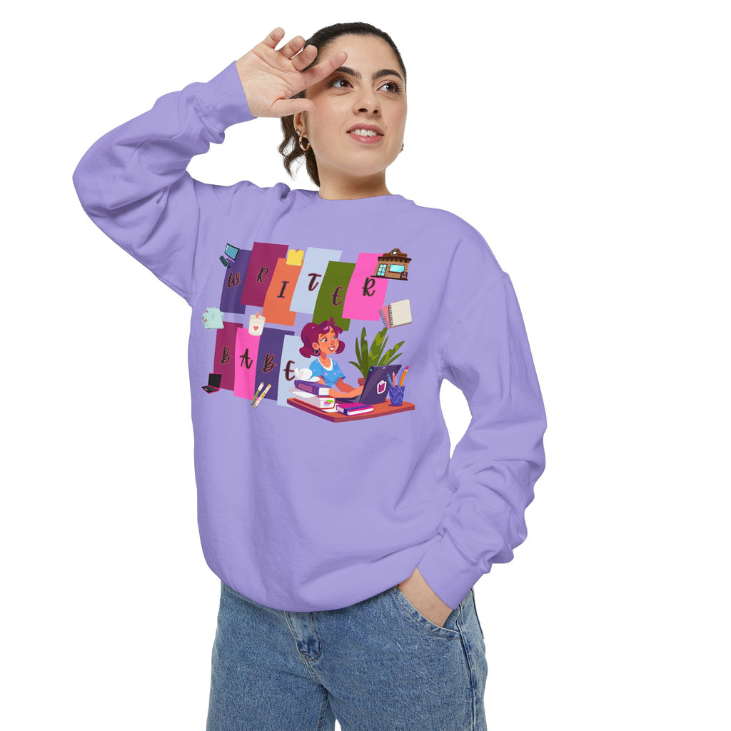 Writer Babe Crewneck Sweatshirt