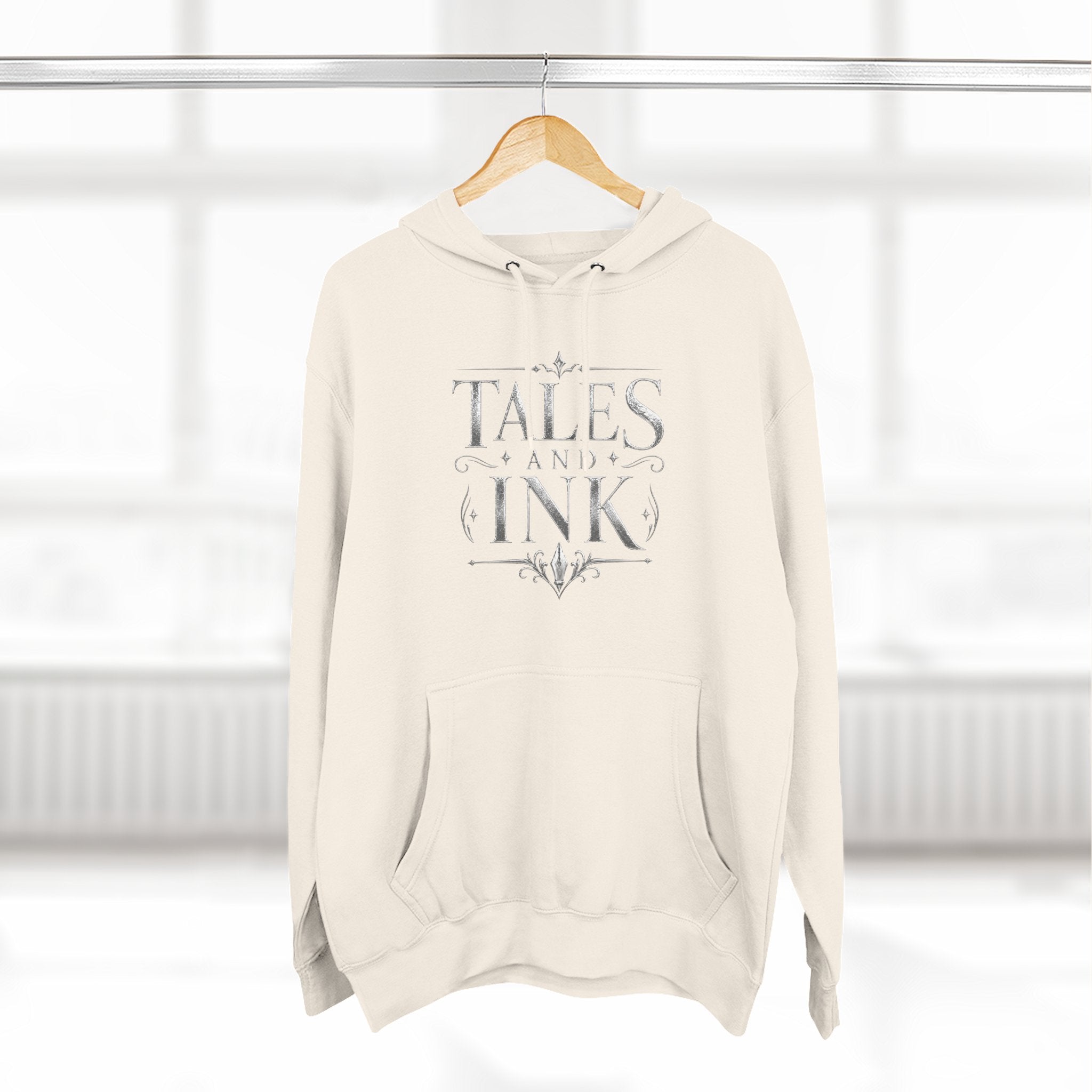 Tales & Ink Signature Hoodie — ‘For the Readers, Writers, Dreamers, Thinkers’ Cozy Fleece Pullover