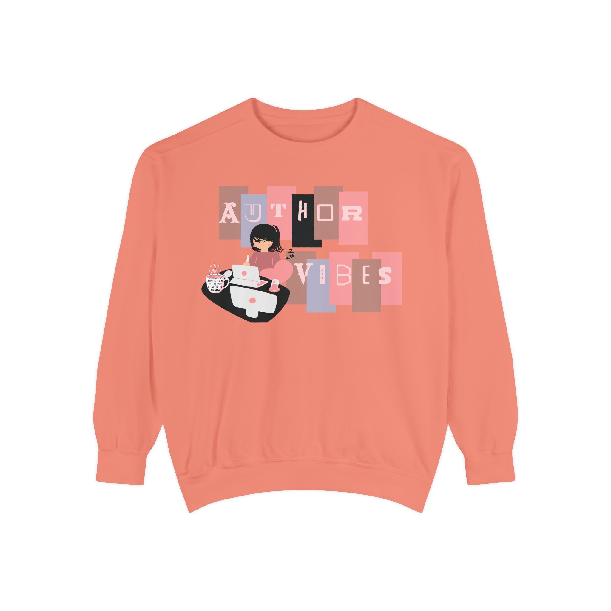 Author Vibes Sweatshirt — Cozy Writer Crewneck