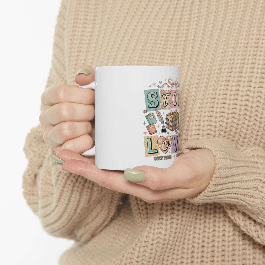 Story Lover Ceramic Mug – Bookish Readers Club 11oz/15oz Gift