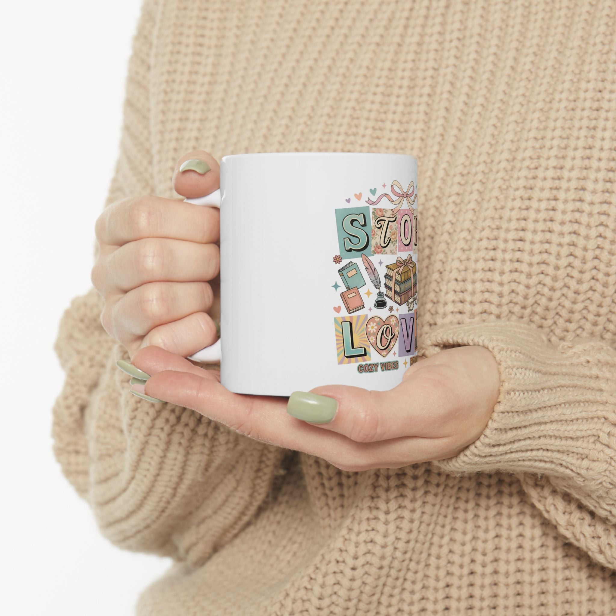 Story Lover Ceramic Mug – Bookish Readers Club 11oz/15oz Gift