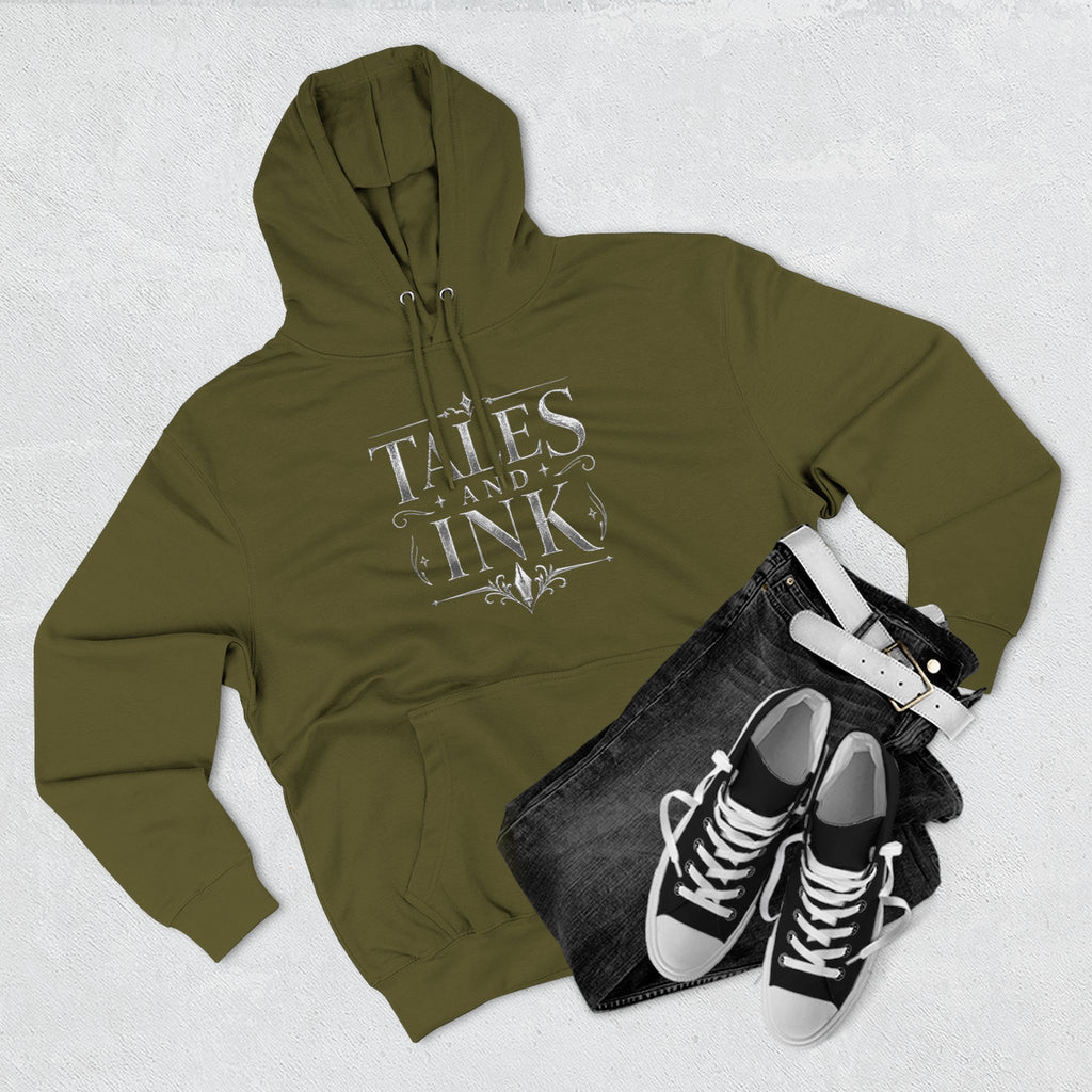 Tales & Ink Signature Hoodie — ‘For the Readers, Writers, Dreamers, Thinkers’ Cozy Fleece Pullover
