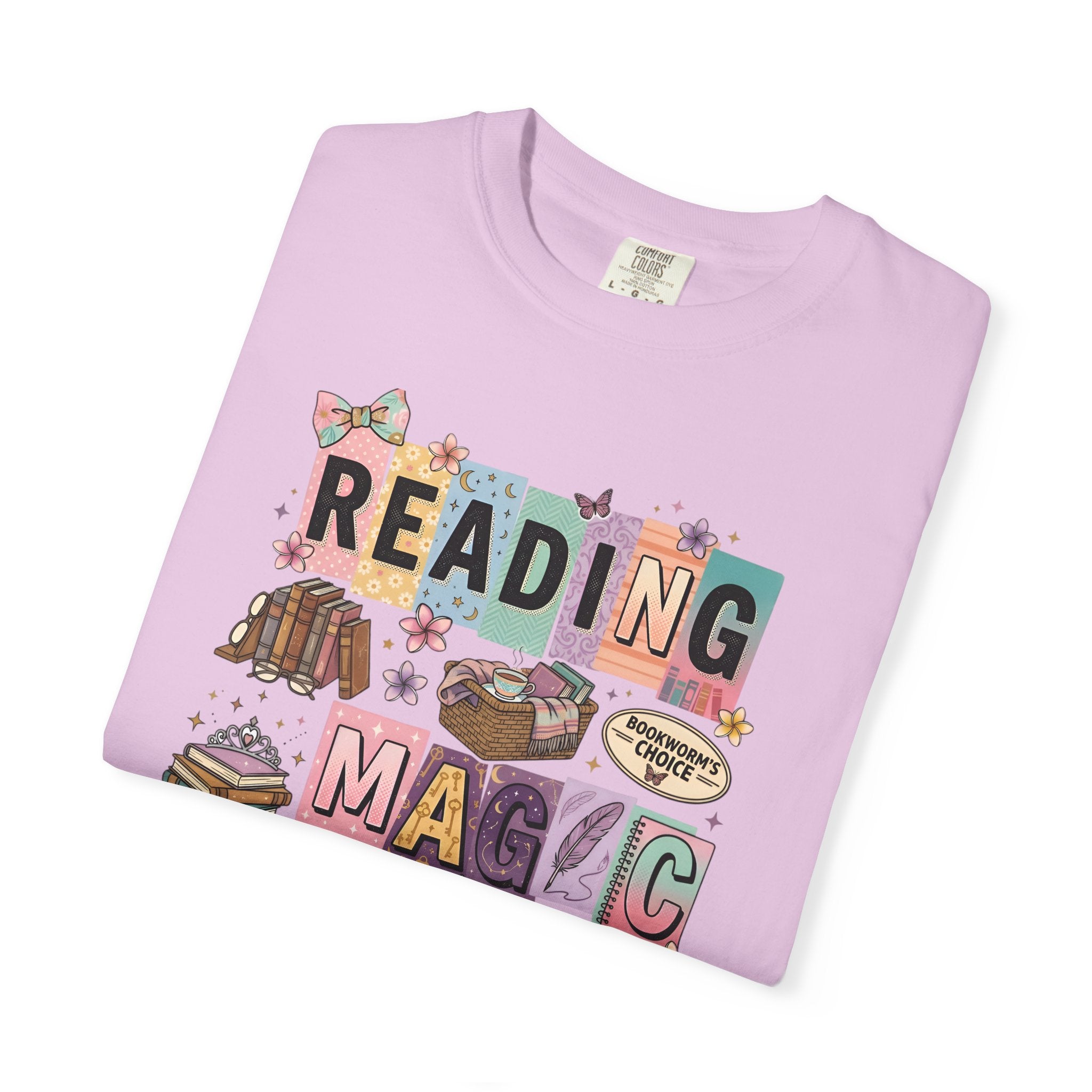 Reading Magic T-Shirt – Cute Book Lover Graphic Tee