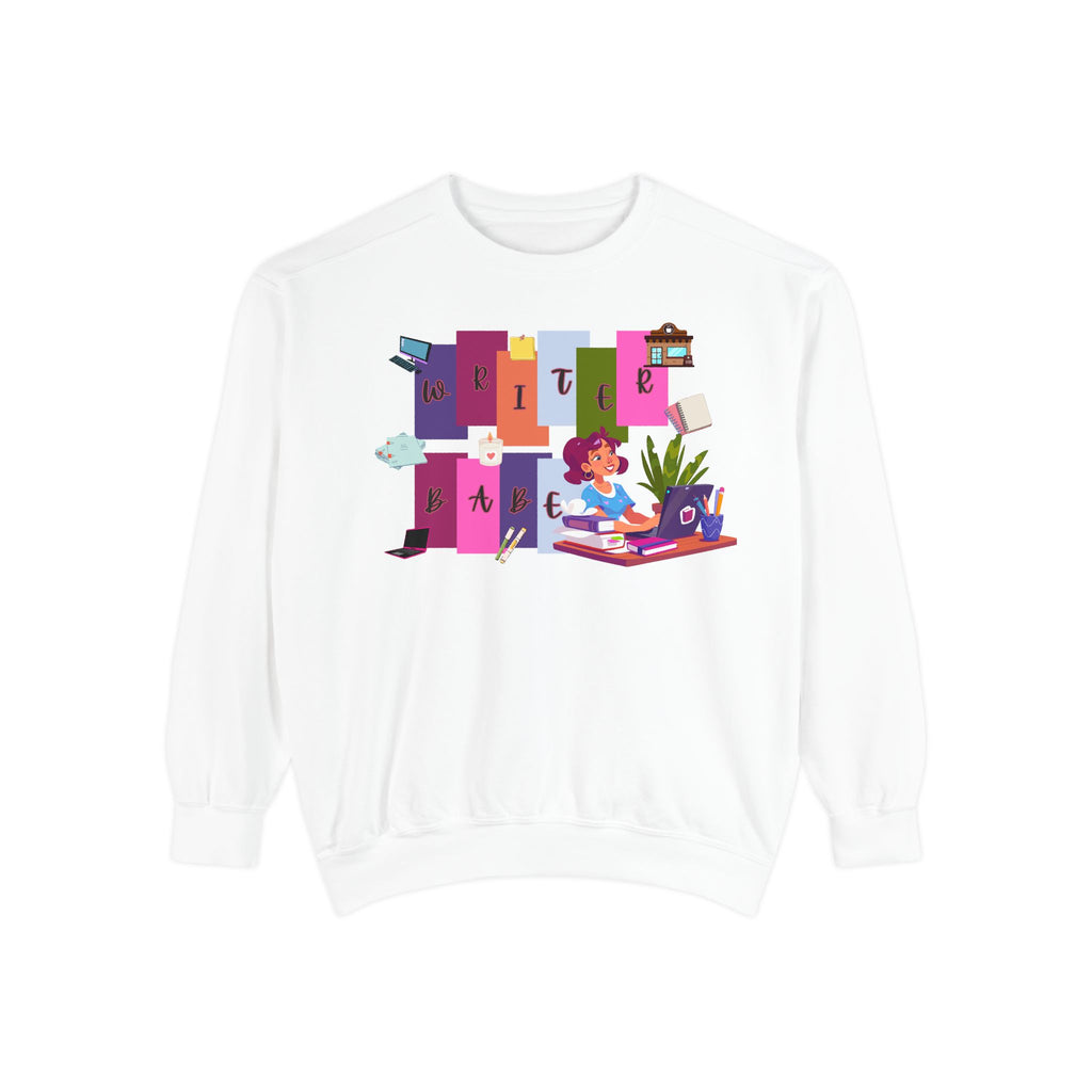 Writer Babe Crewneck Sweatshirt