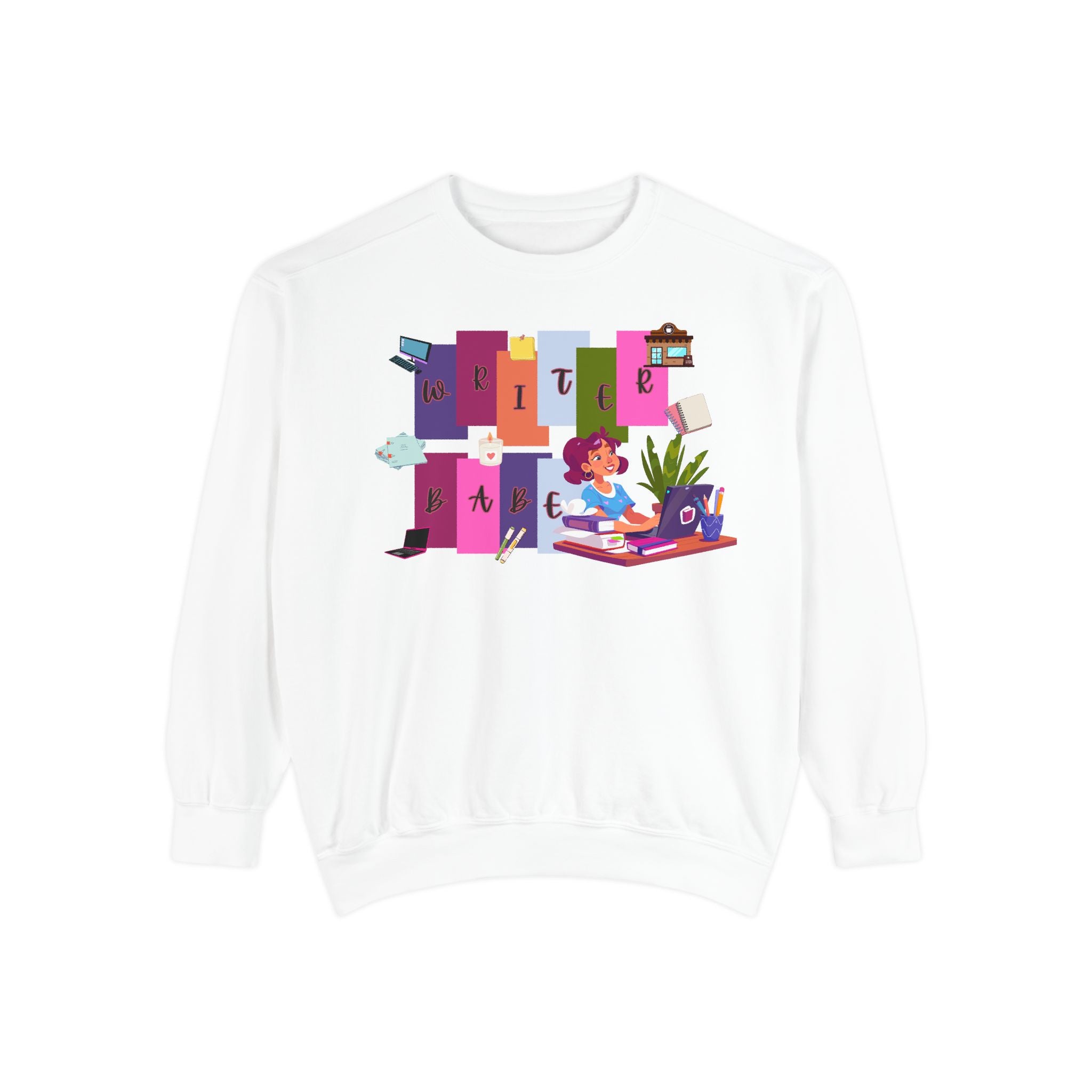 Writer Babe Crewneck Sweatshirt