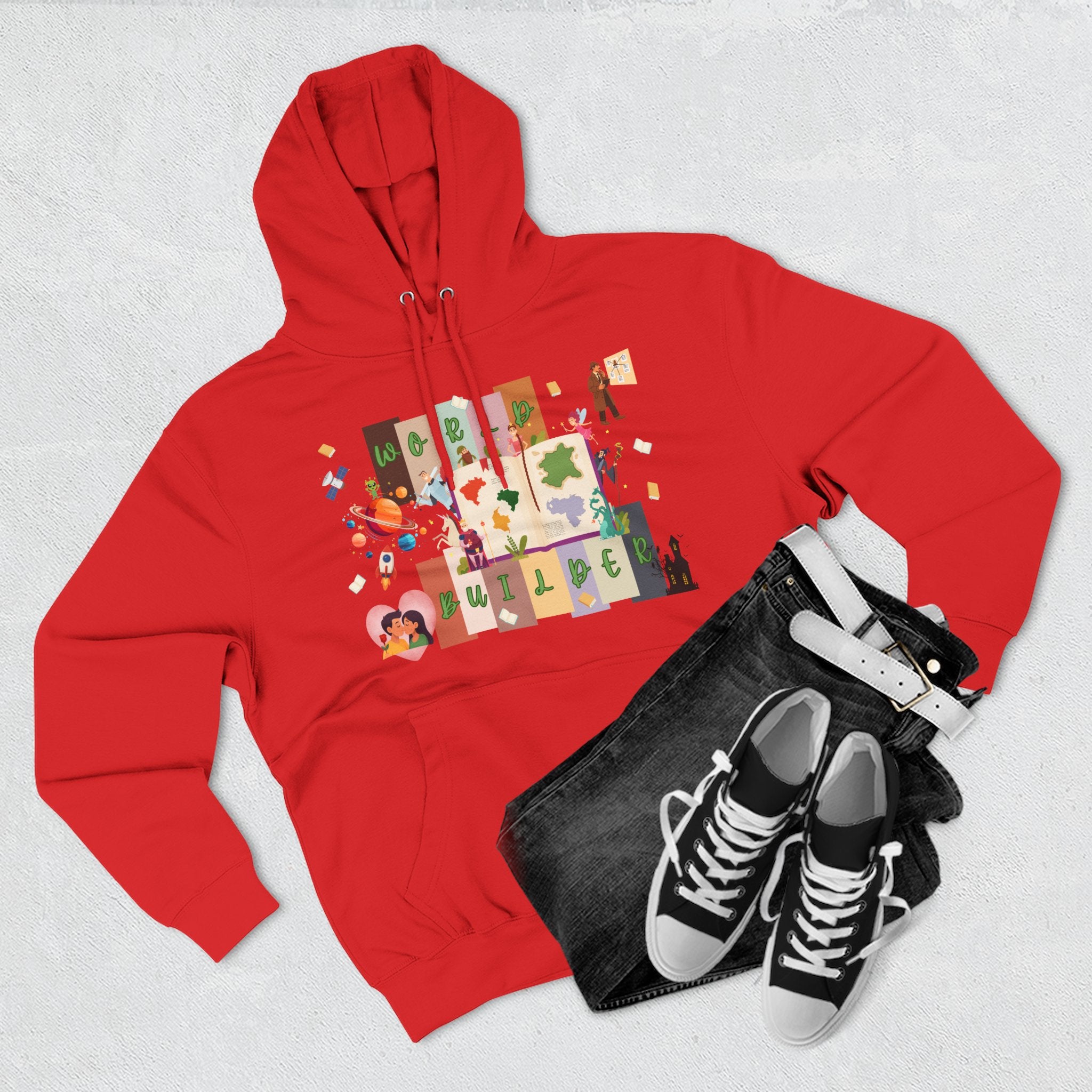 Writer Hoodie — World Builder Design Pullover