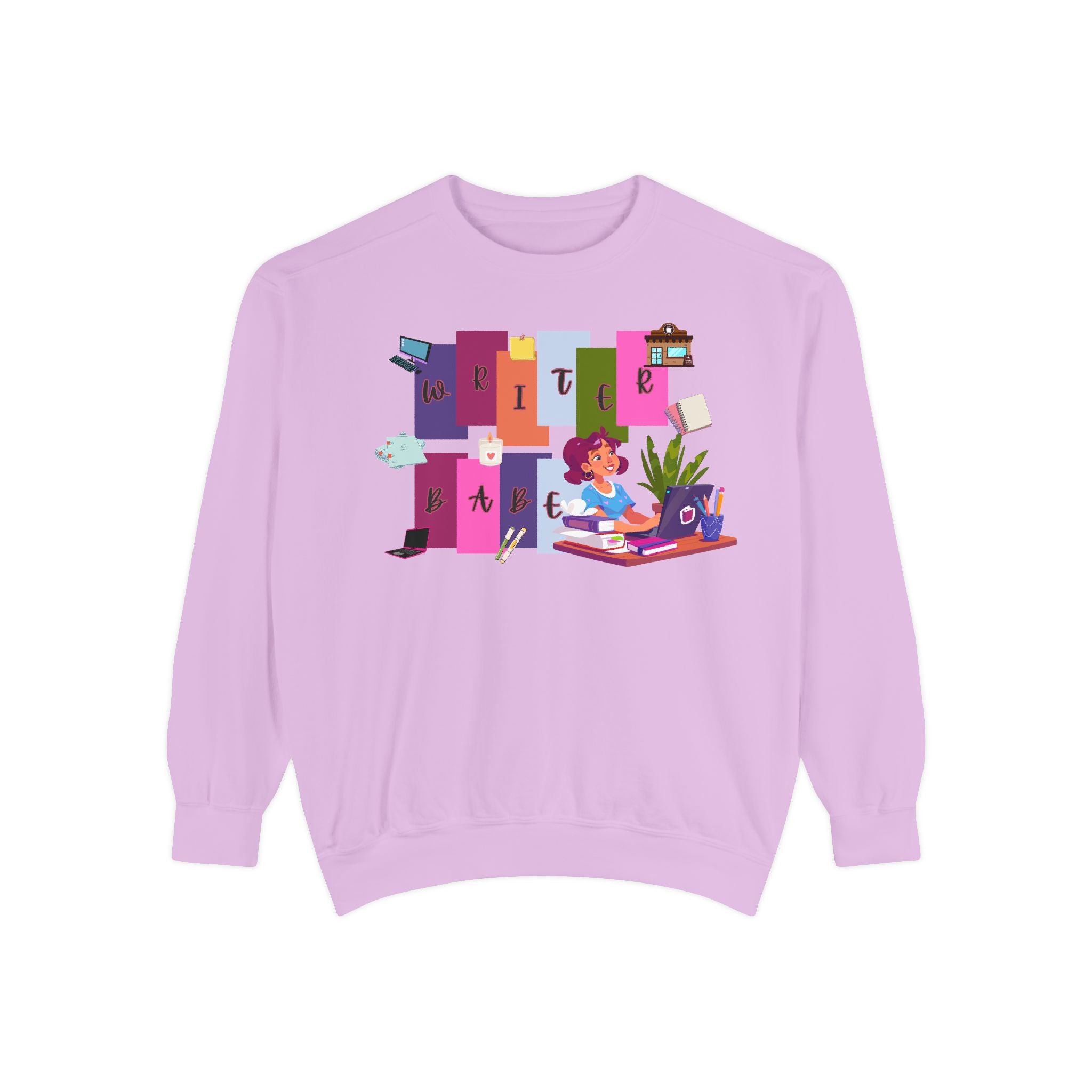 Writer Babe Crewneck Sweatshirt
