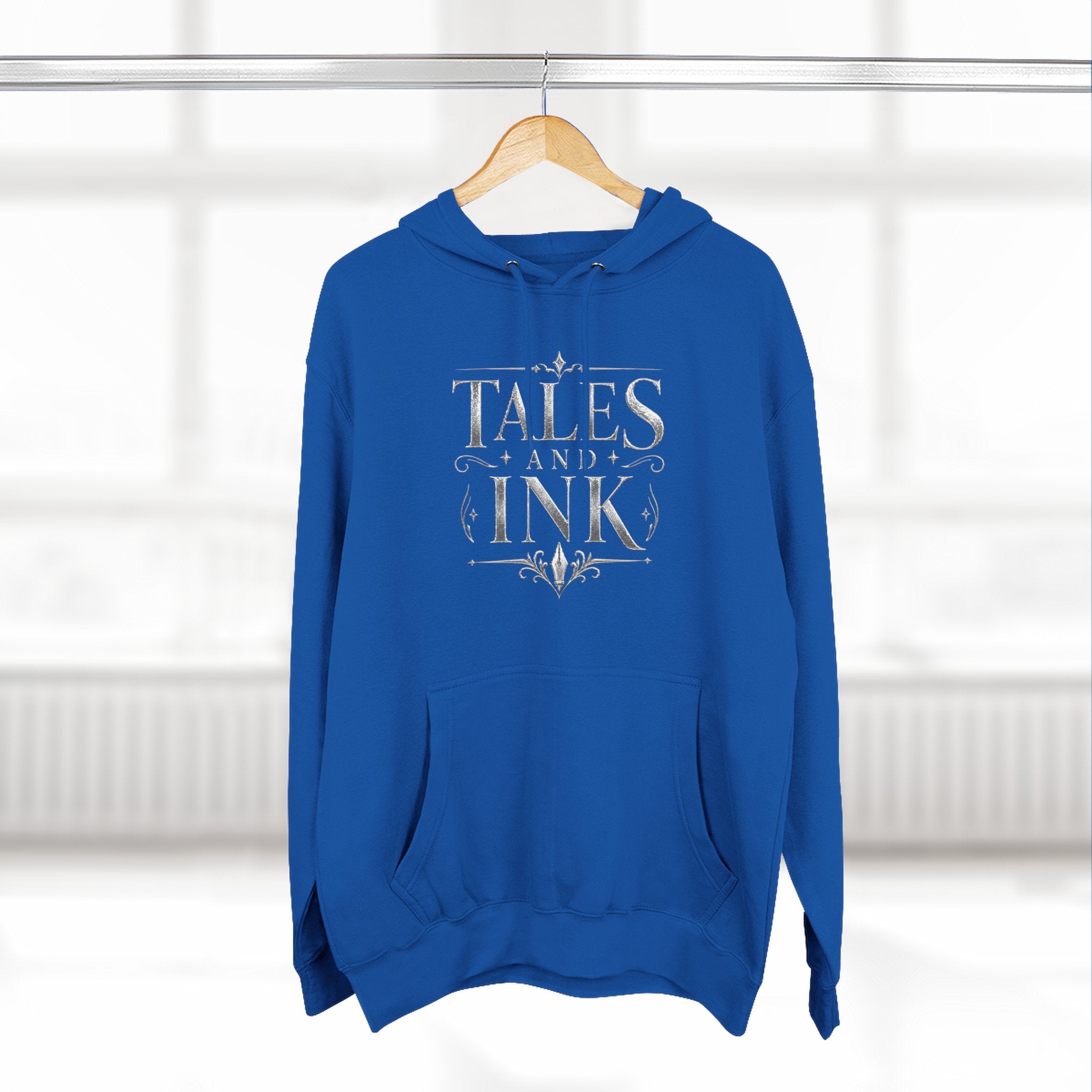 Tales & Ink Signature Hoodie — ‘For the Readers, Writers, Dreamers, Thinkers’ Cozy Fleece Pullover