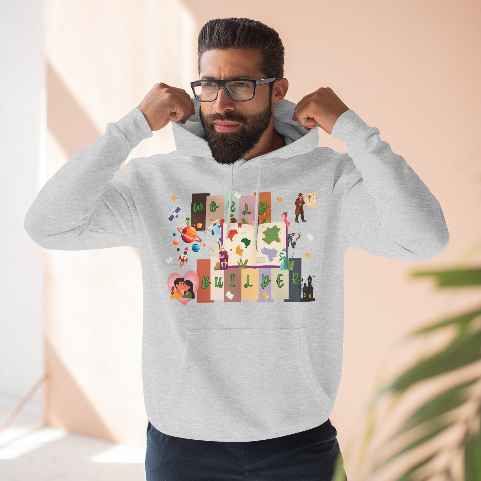 Writer Hoodie — World Builder Design Pullover