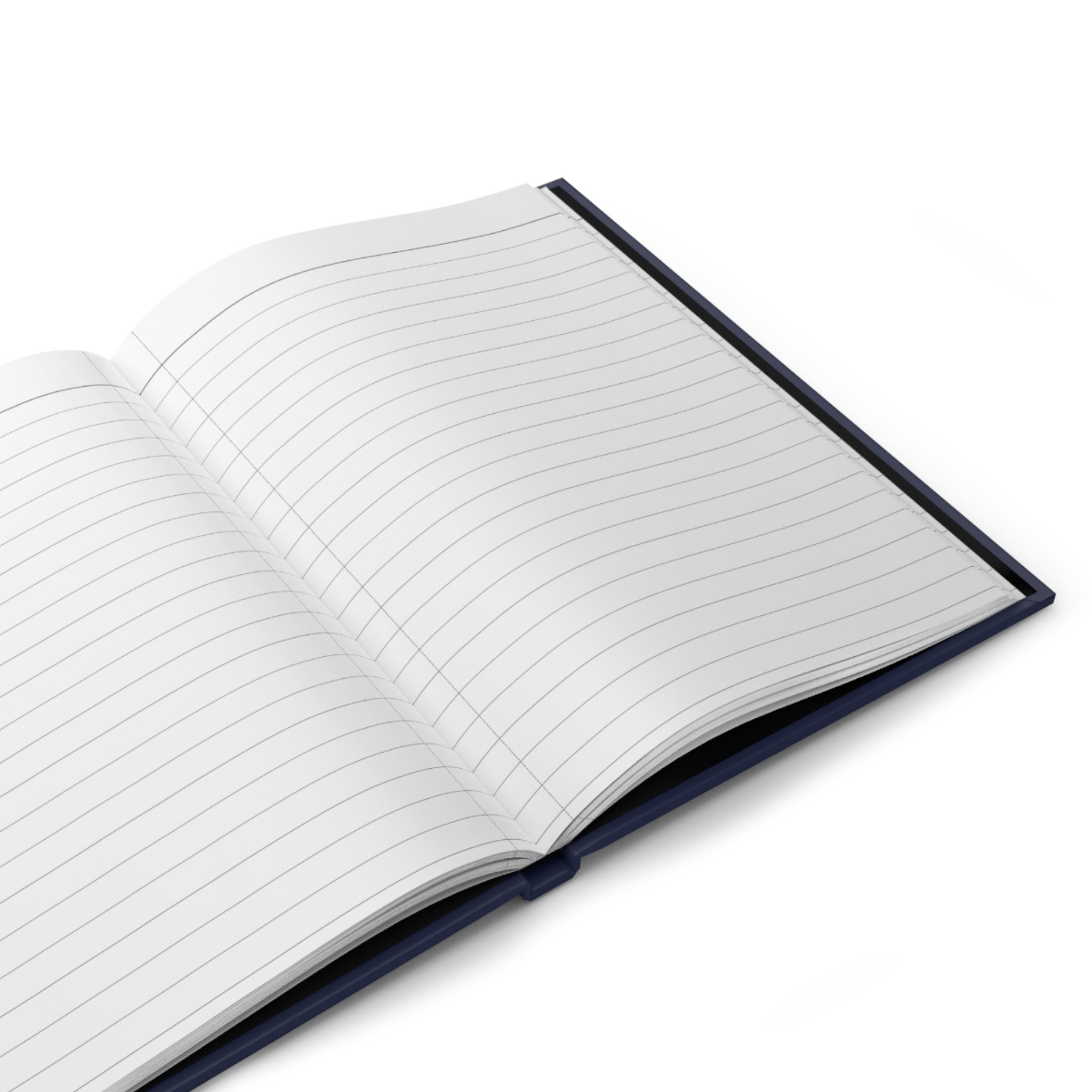 Plot Notes Hardcover Journal — Writer's Notebook with Quill & Candle Design