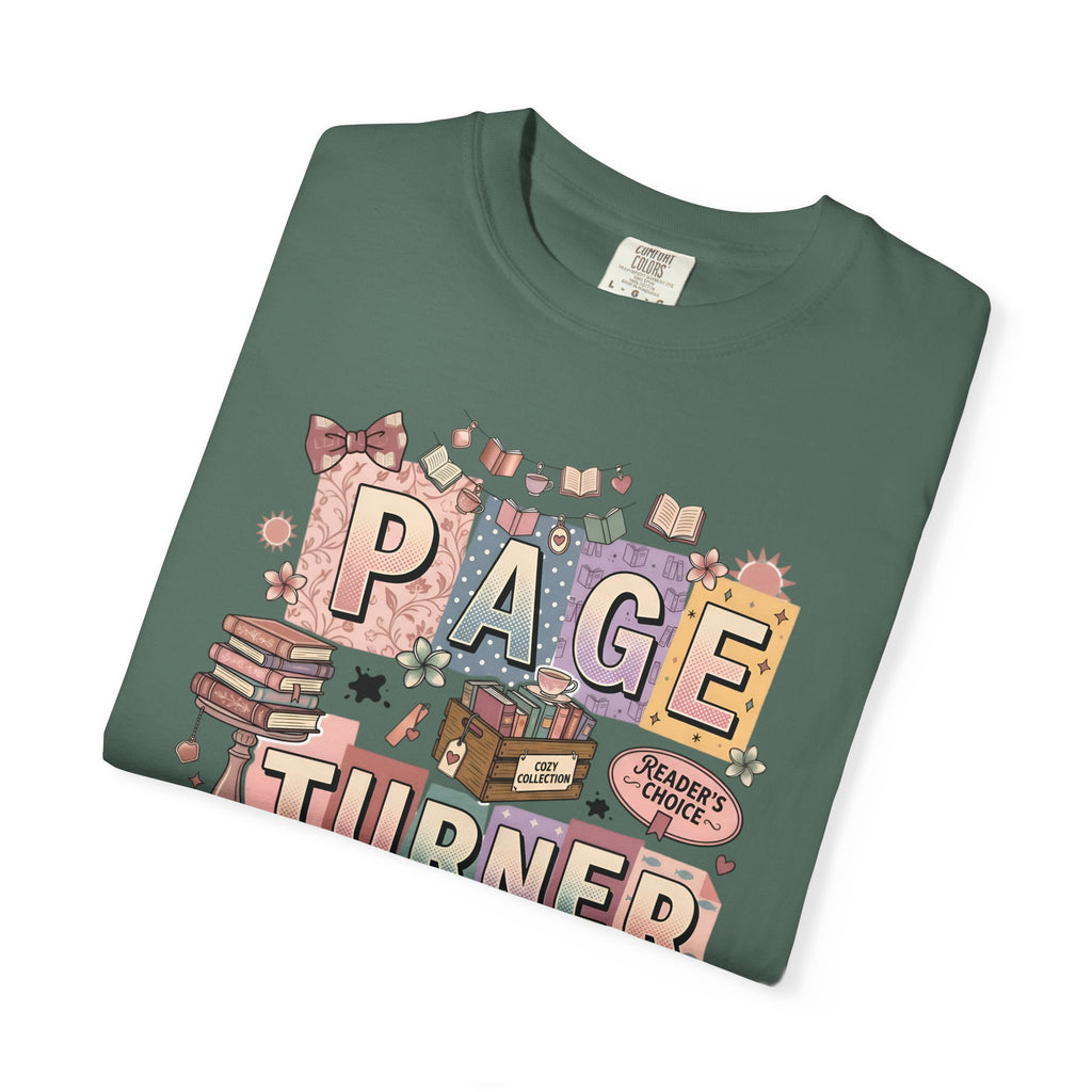 Page Turner T-Shirt — Cute Book Lover Graphic Tee