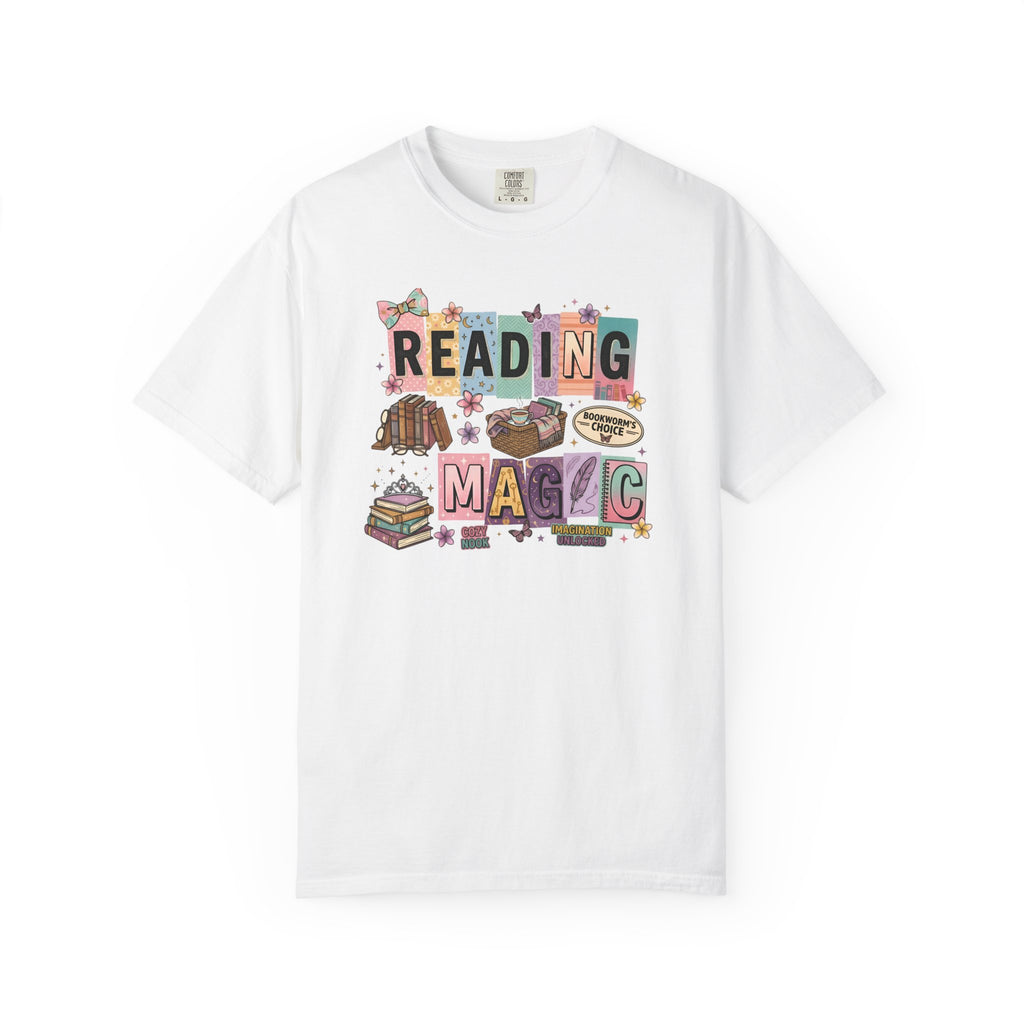 Reading Magic T-Shirt – Cute Book Lover Graphic Tee