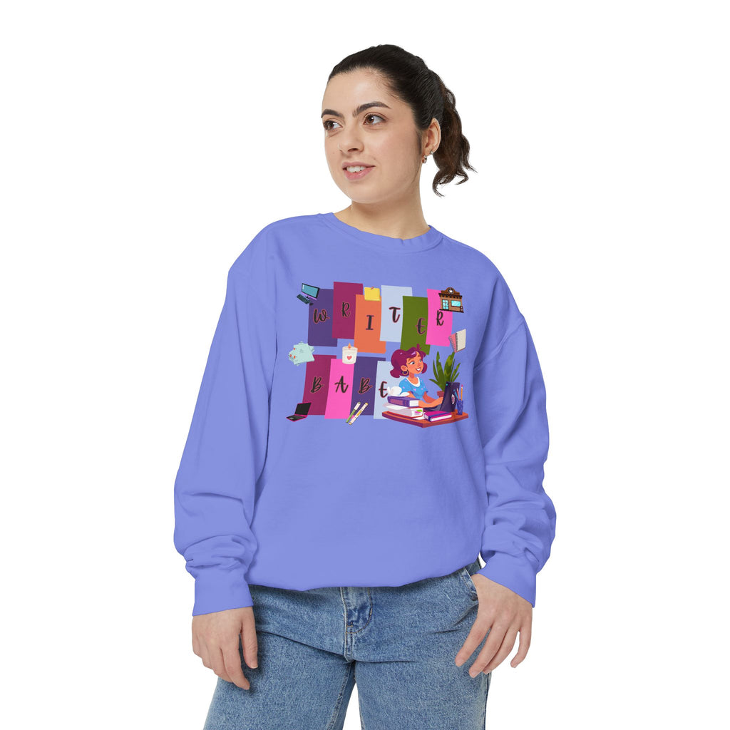 Writer Babe Crewneck Sweatshirt
