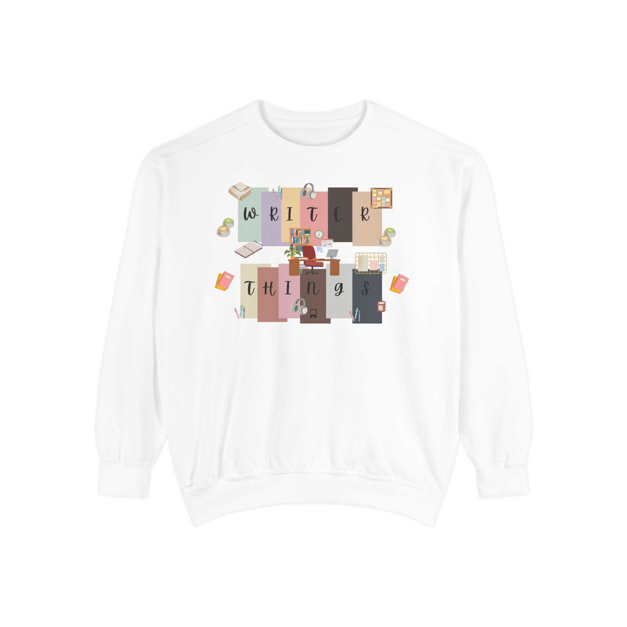 Write Things Sweatshirt — Cozy Writer Crewneck for Authors & Journalers