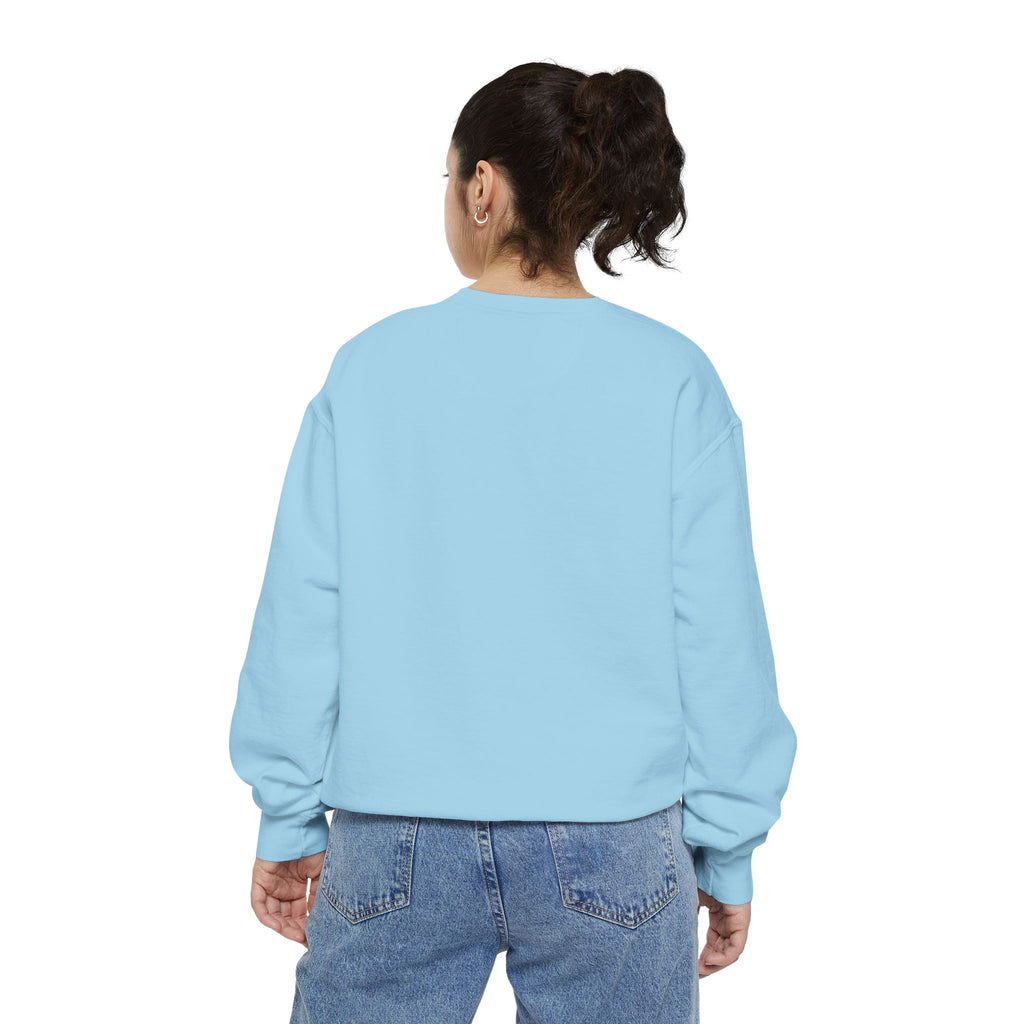 Bookish Babe Sweatshirt — Cute Pastel Reading Graphic Crewneck