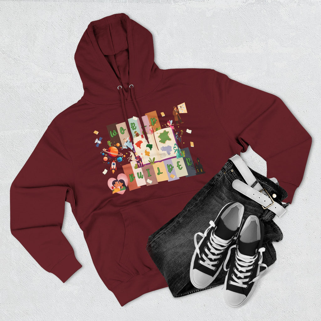 Writer Hoodie — World Builder Design Pullover