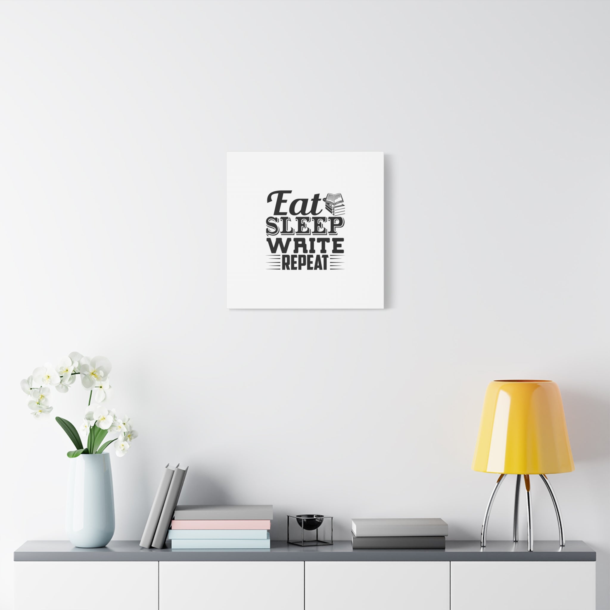 Eat Sleep Write Repeat Canvas