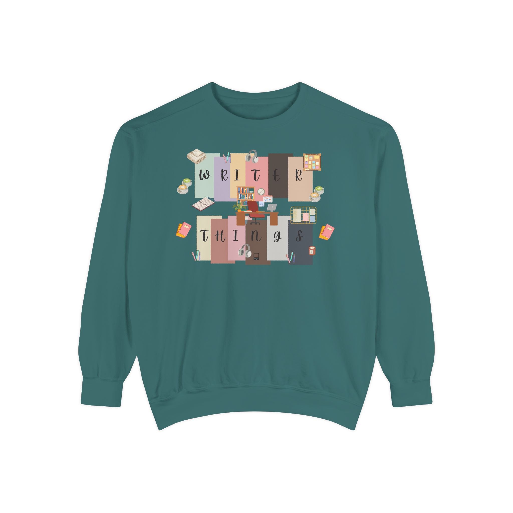 Write Things Sweatshirt — Cozy Writer Crewneck for Authors & Journalers