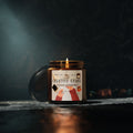 Creative Chaos Soy Candle — Peppered Passionfruit Scent (Amber Jar)