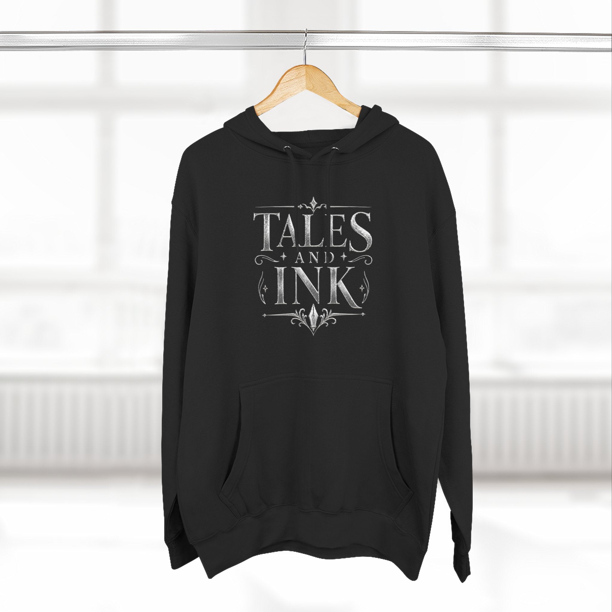 Tales & Ink Signature Hoodie — ‘For the Readers, Writers, Dreamers, Thinkers’ Cozy Fleece Pullover