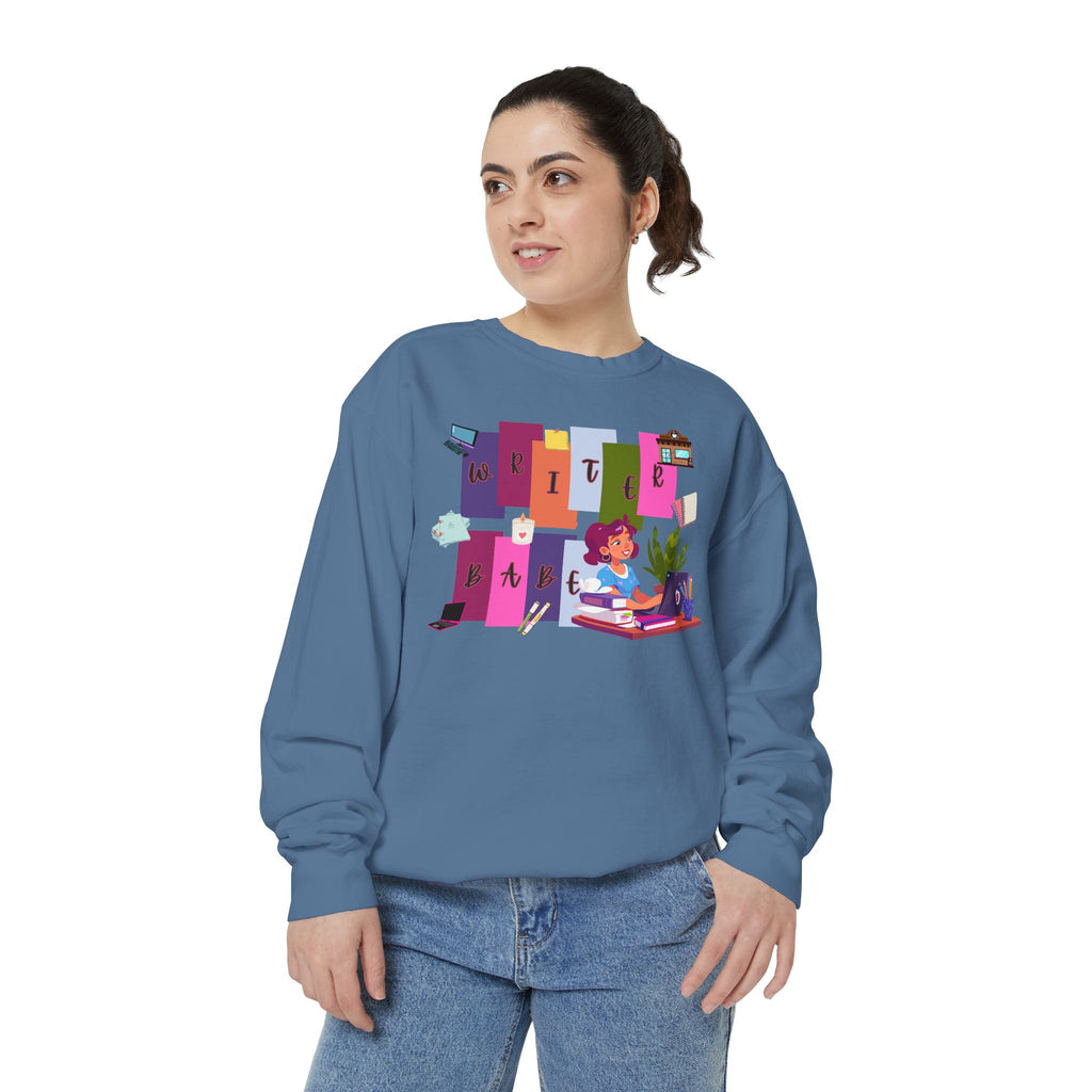 Writer Babe Crewneck Sweatshirt