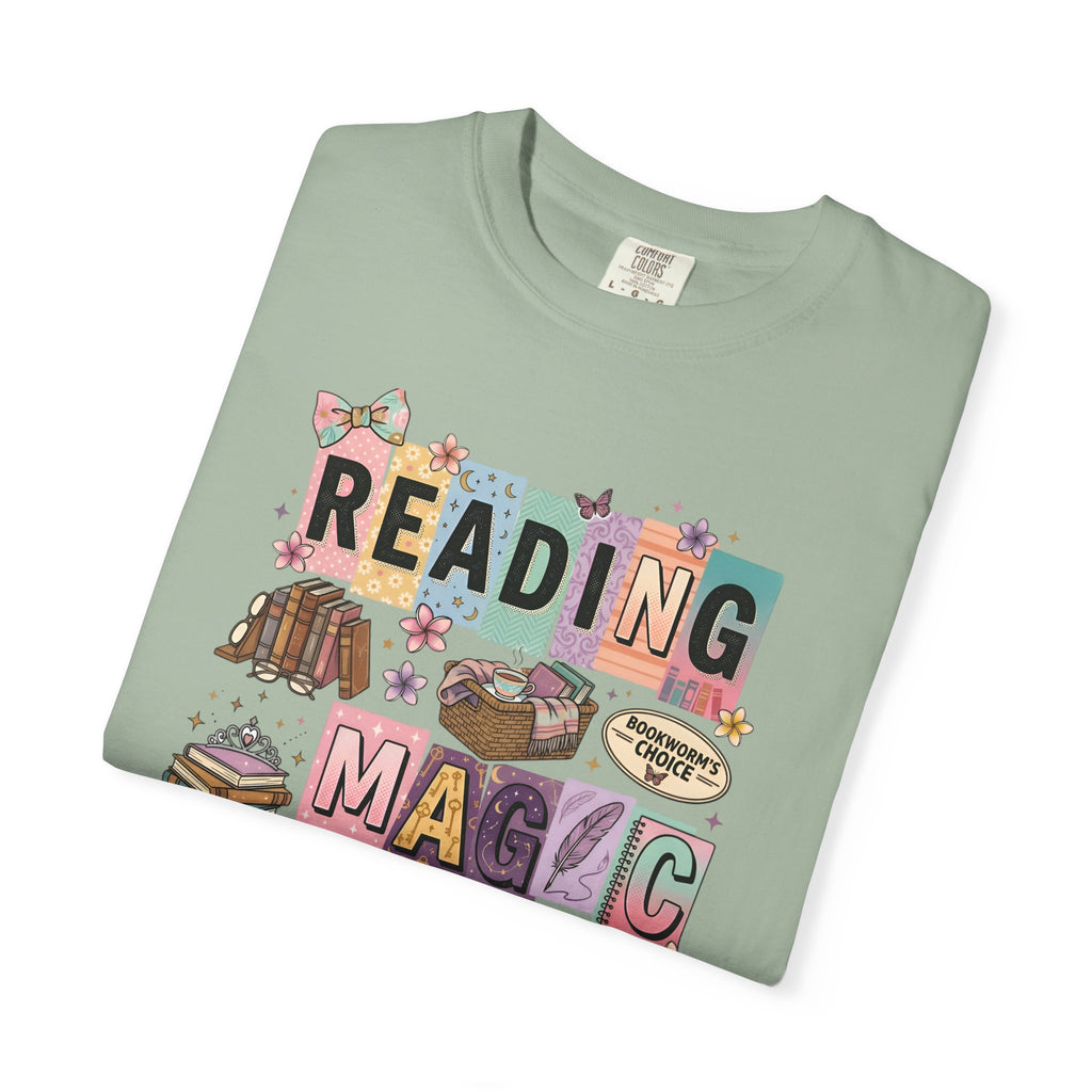 Reading Magic T-Shirt – Cute Book Lover Graphic Tee