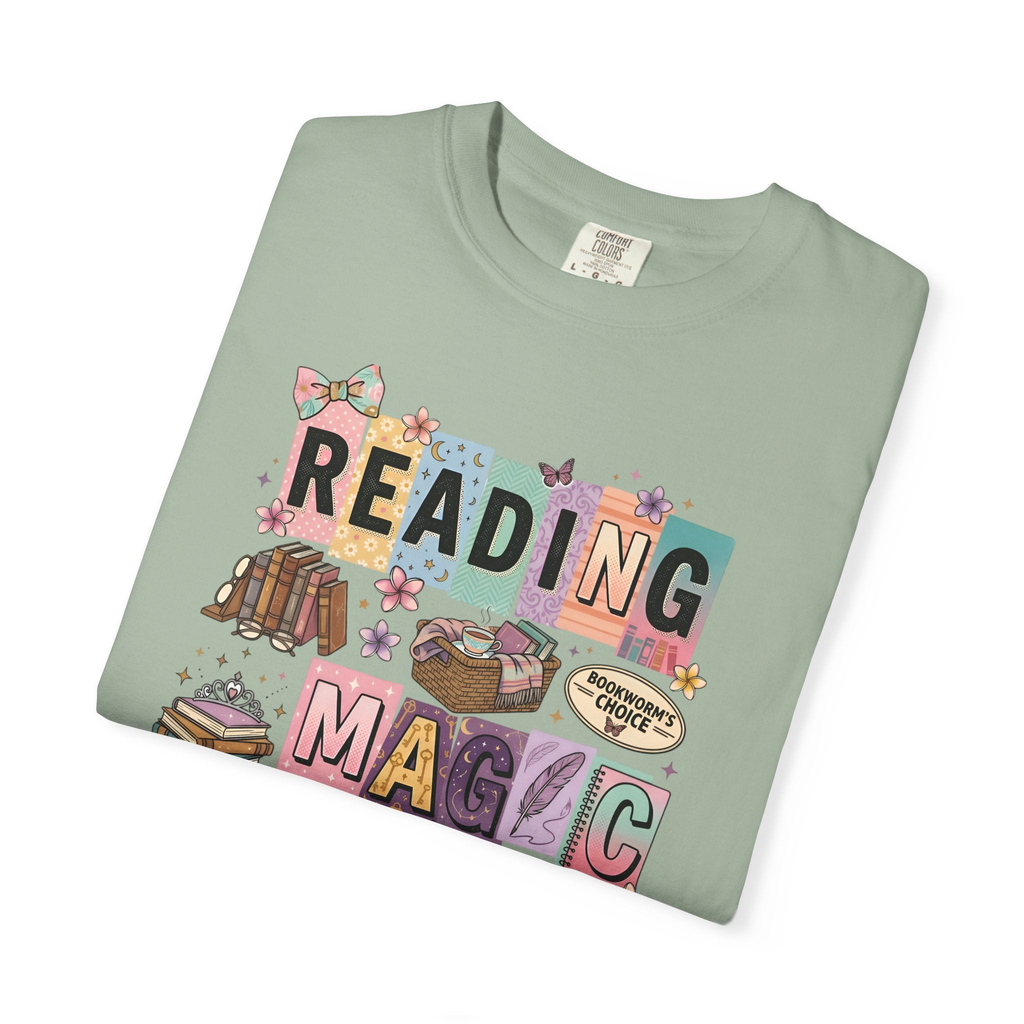 Reading Magic T-Shirt – Cute Book Lover Graphic Tee