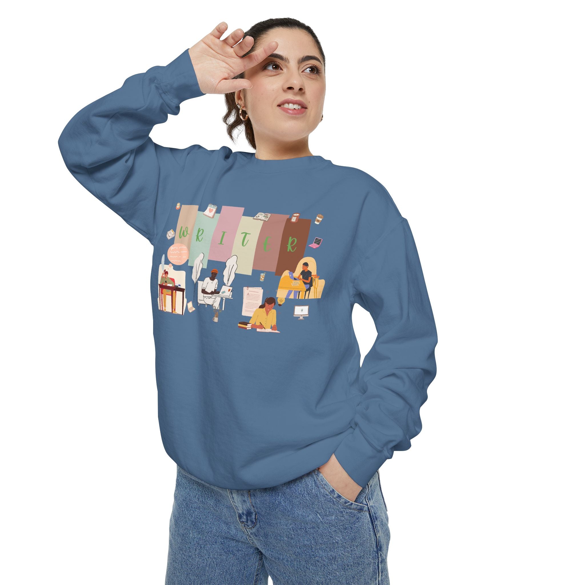 Writer At Work Sweatshirt