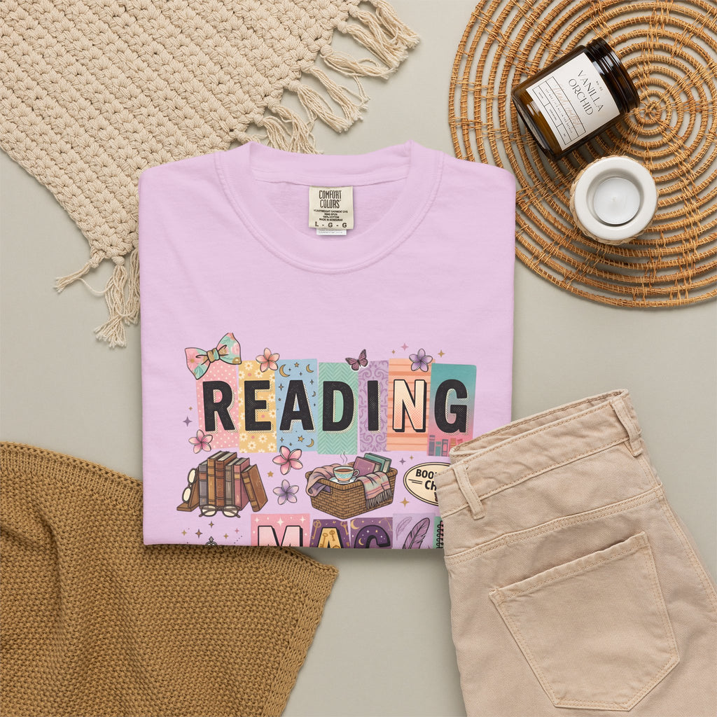 Reading Magic T-Shirt – Cute Book Lover Graphic Tee