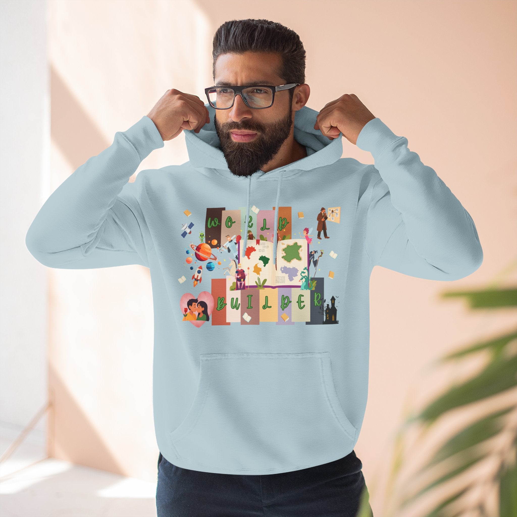 Writer Hoodie — World Builder Design Pullover