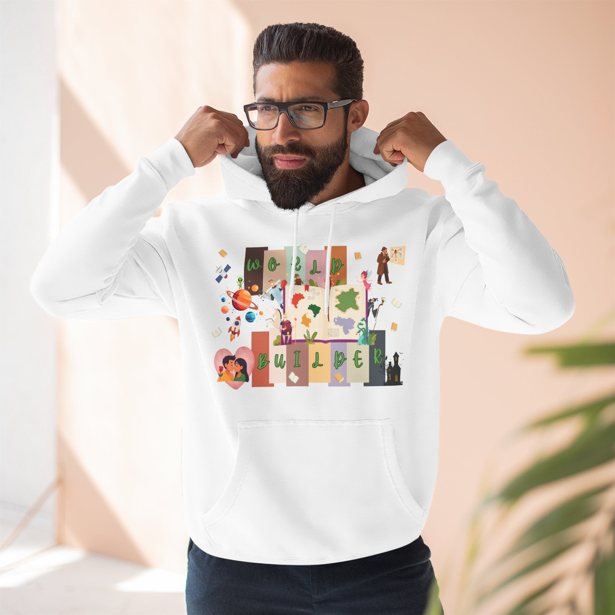 Writer Hoodie — World Builder Design Pullover