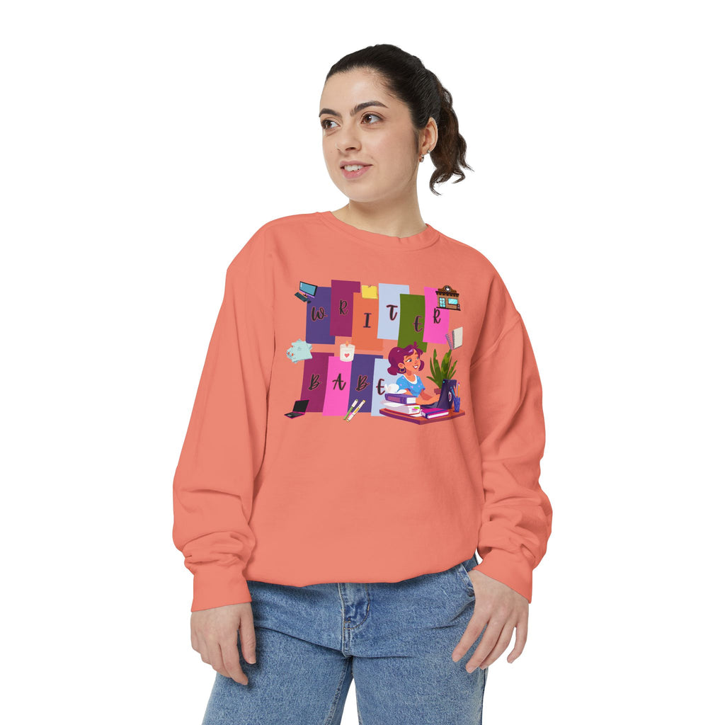 Writer Babe Crewneck Sweatshirt