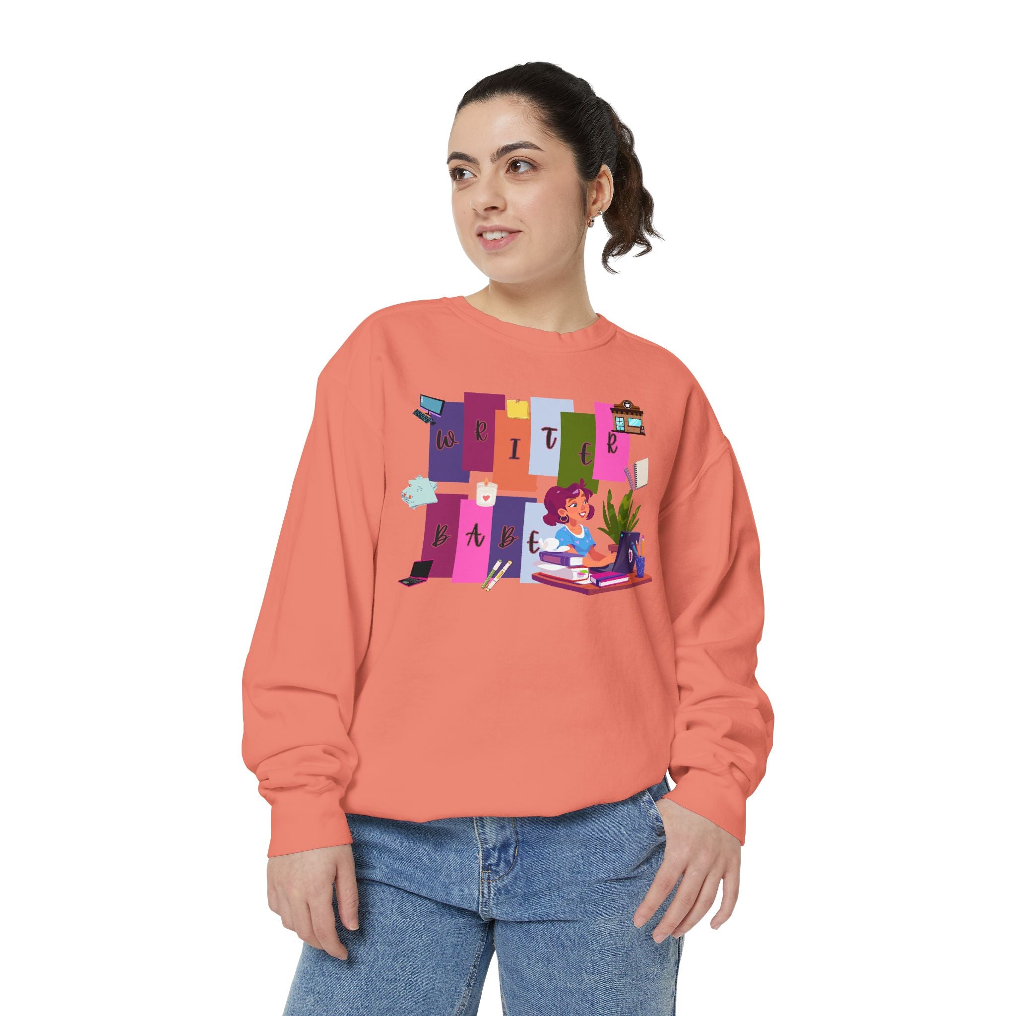 Writer Babe Crewneck Sweatshirt