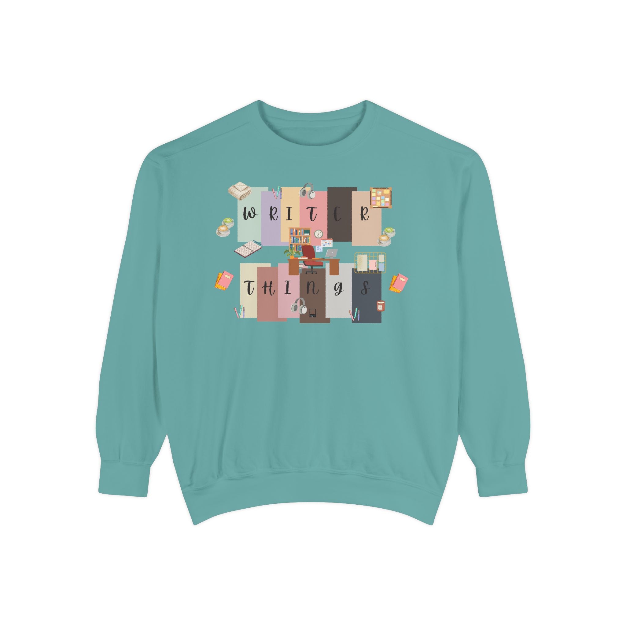 Write Things Sweatshirt — Cozy Writer Crewneck for Authors & Journalers