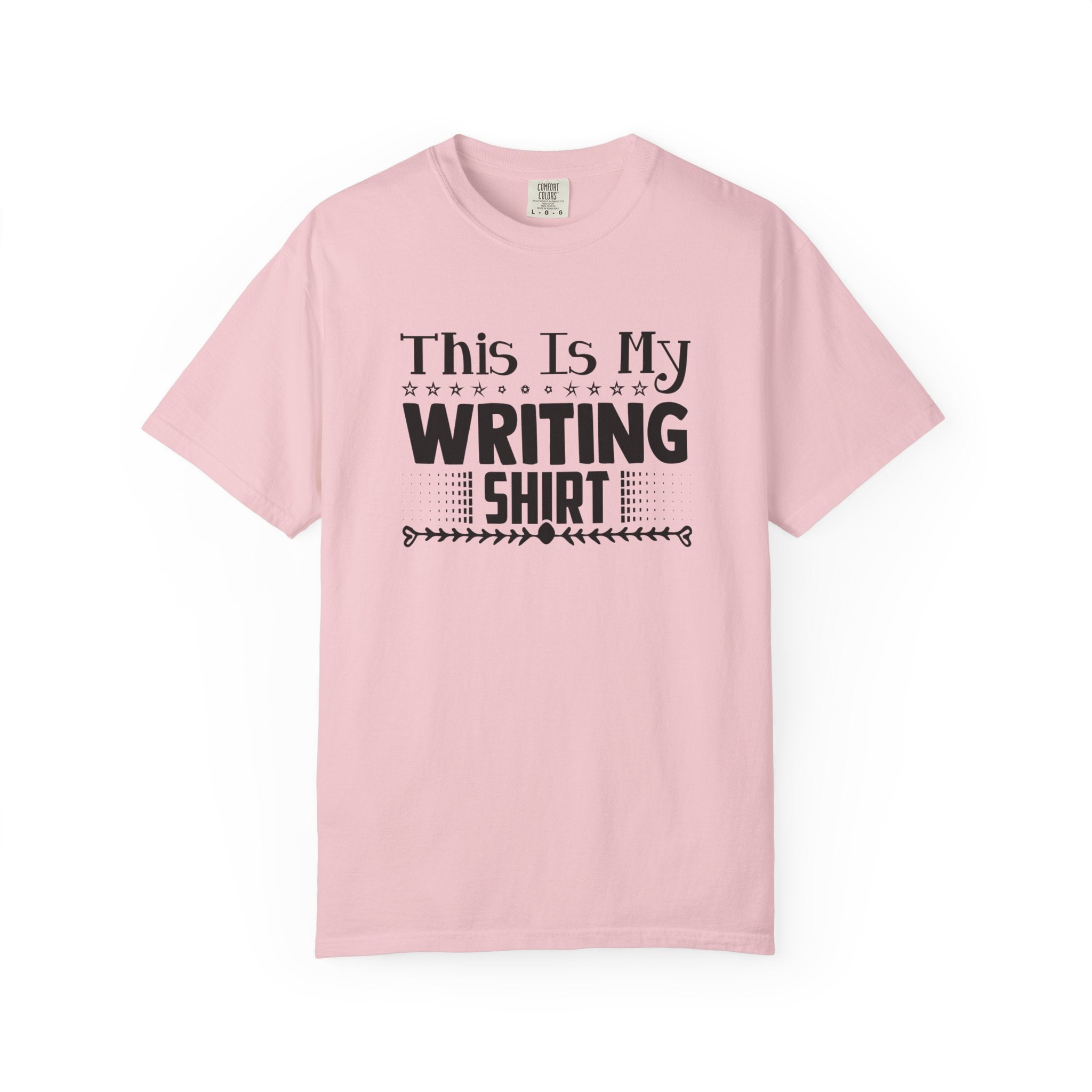This Is My Writing Shirt T‑Shirt — Funny Writer Tee for Authors & Bloggers